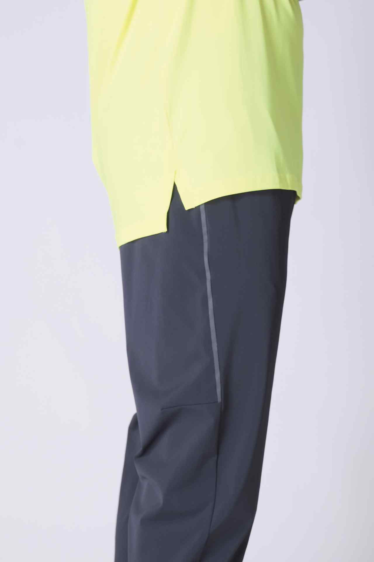 SPJ0254 - 4-way Stretch Back Mesh Active Tee - Neon Yellow